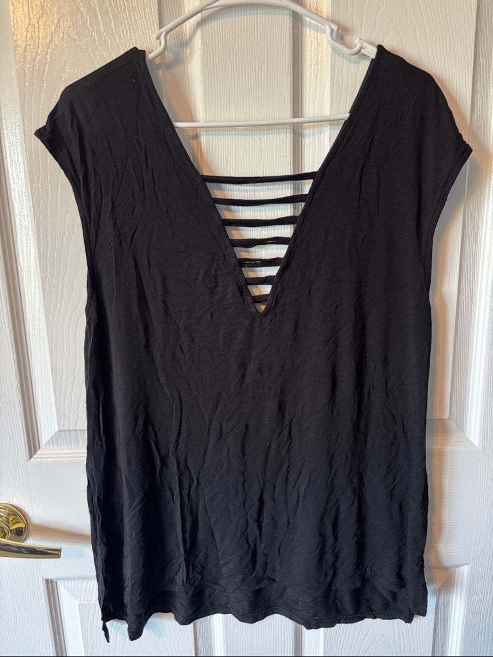 Sexy V-Neck Blouse